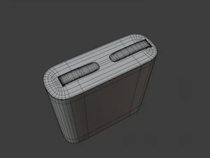 battery square 3r12 3D Model