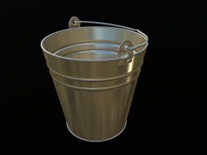 bucket 3D 모델
