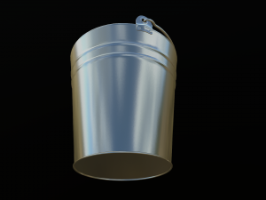 bucket 3D 모델