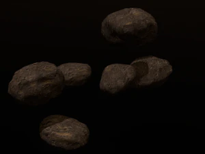 asteroidi Modello 3D