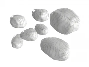 asteroidi Modello 3D