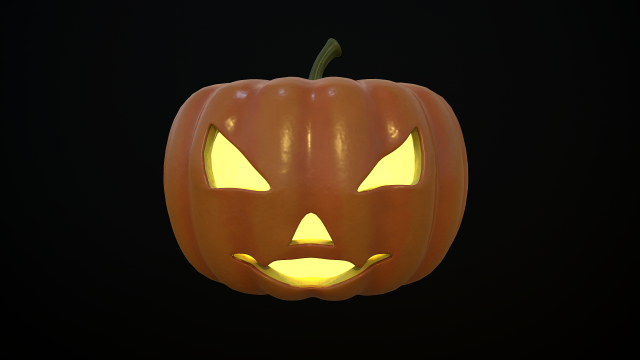 halloween pumpkin 3D मॉडल .c4d .max .obj .3ds .fbx .stl .blend 