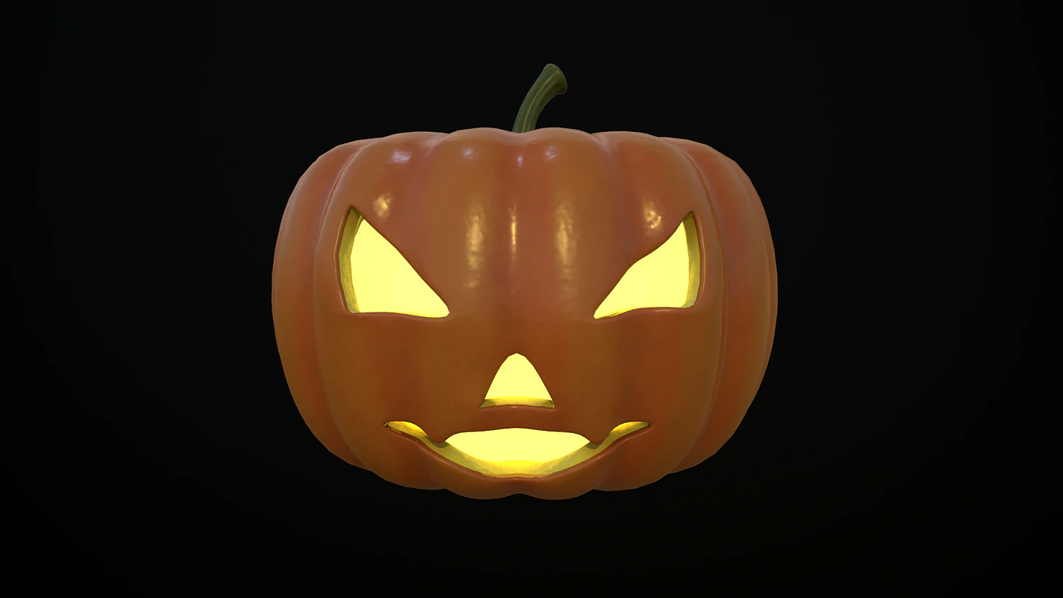 halloween pumpkin 3D Model .c4d .max .obj .3ds .fbx .stl .blend 
