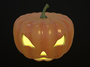 halloween pumpkin 3D मॉडल