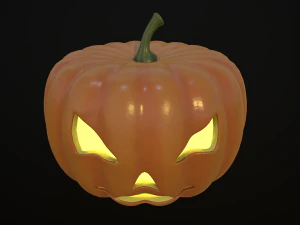 halloween pumpkin 3D Model