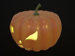 halloween pumpkin 3D मॉडल