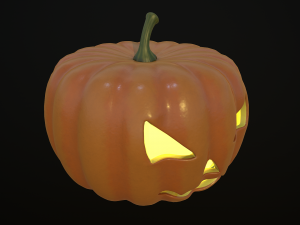 halloween pumpkin 3D मॉडल