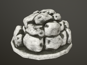 gold mine Modello 3D