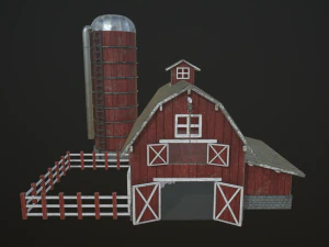 farm barn 3D Model