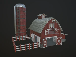 farm barn 3D Model