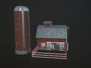 farm barn 3D Model