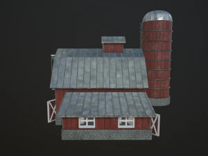 farm barn 3D Model