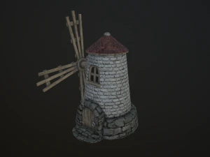 windmill 3D Model