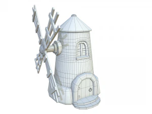 windmill 3D Model