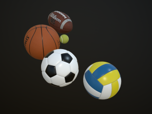 gaming balls Modelo 3D