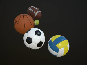 gaming balls 3D Model