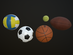 gaming balls Modelo 3D