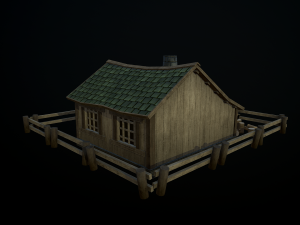 lumberjack house 3D Model