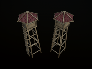 observation tower 3D Model