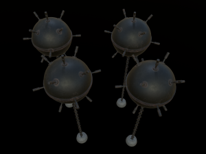 sea mine Model 3D
