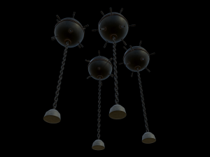 sea mine Model 3D