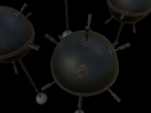 sea mine Model 3D