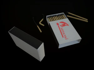 matches 3D Model