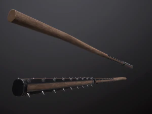 battle flail 3D Model