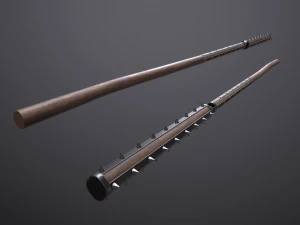 battle flail 3D Model