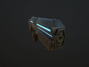 sci-fi rifle 3D Model