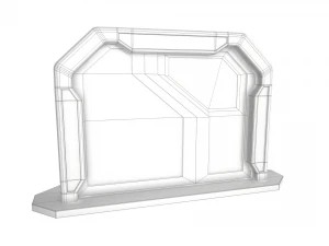 sci-fi door 3D Model