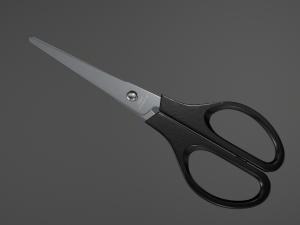 office scissors Modello 3D