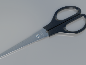 office scissors Modello 3D