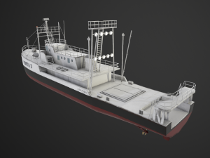 fishing trawler 3D Model