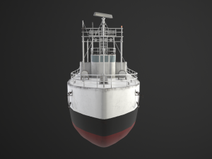 fishing trawler 3D Model