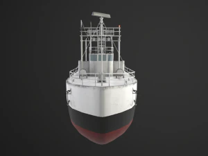 fishing trawler 3D Model