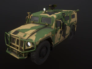 ガスタイガー2330車 3Dモデル