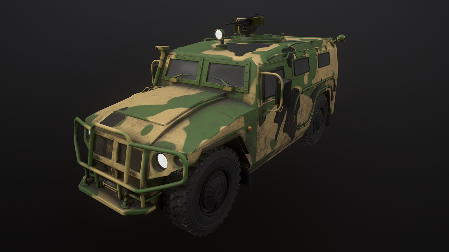 ГАЗ 2330 тигр Camouflage
