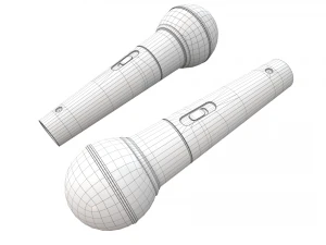 mikrofon Model 3D