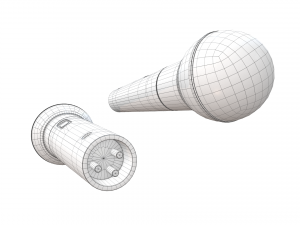 microphone 3D 模型
