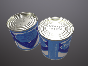 condensed milk Modelo 3D