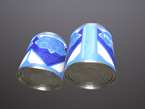 condensed milk Modelo 3D