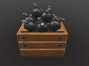 bomb box Modelo 3D