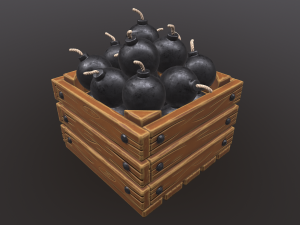 bomb box Modelo 3D