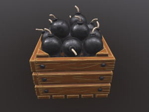 bomb box Modelo 3D