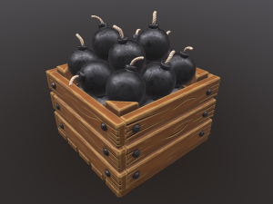 bomb box Modelo 3D
