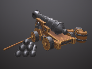 cannon Model 3D