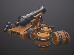 cannon Model 3D