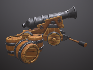 cannon Model 3D