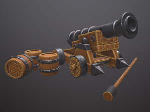 cannon Model 3D
